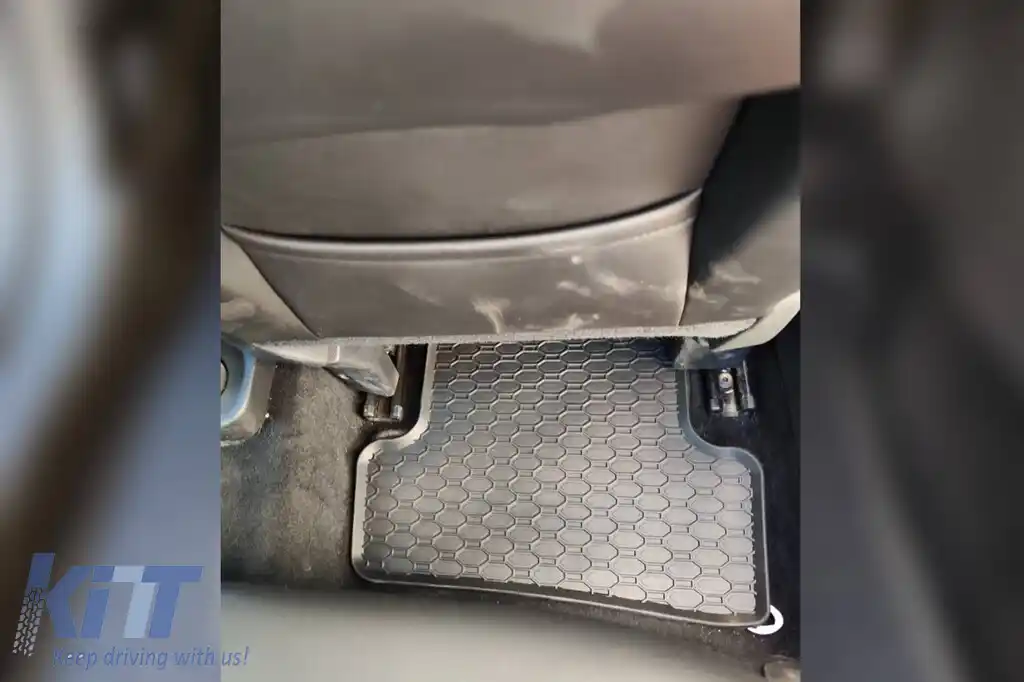 Mochete din cauciuc specifice, potrivite pentru Renault Clio 2012-2019, set de 4 piese, culoare neagră-image-6228298