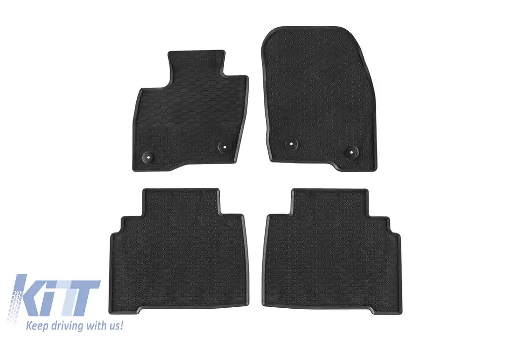 Mochete din cauciuc specifice, potrivite pentru Ford Galaxy, S-max după 2015, set de 4 piese, culoare neagră-image-6228310