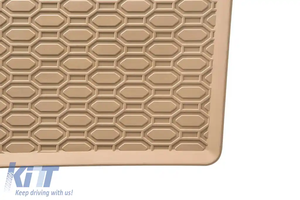 Mochete din cauciuc specifice, potrivite pentru Audi A6 C7 sedan/avant 2011-2018/A7 Sportback 2010-2018, set de 4 piese, culoare bej-image-6228345