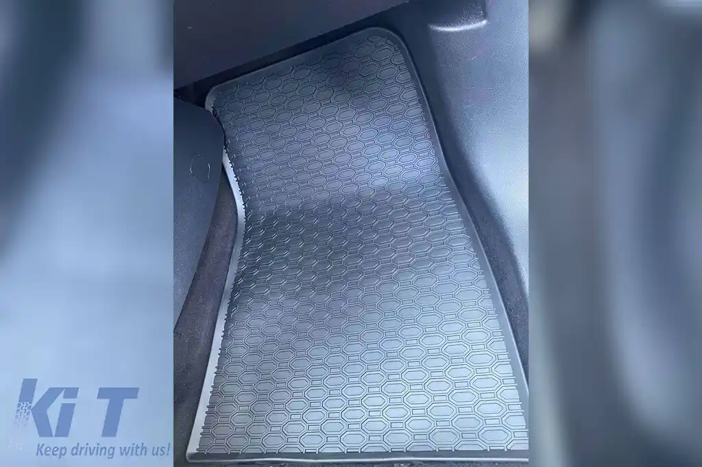 Mochete din cauciuc specifice, potrivite pentru Ford Fiesta după 2017, Puma după 2020, set de 4 piese, culoare neagră-image-6228375