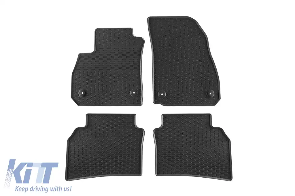 Mochete din cauciuc specifice, potrivite pentru Opel Insignia B după 2017, set de 4 piese, culoare neagră