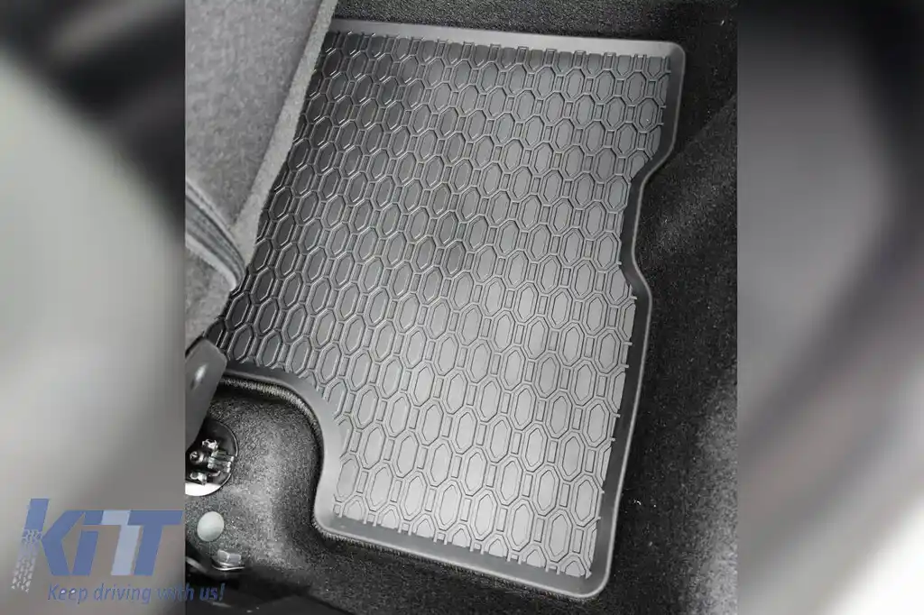 Mochete din cauciuc specifice, potrivite pentru Dacia Duster II după 2018, set de 4 piese, culoare neagră-image-6228436