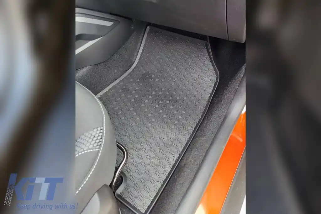 Mochete din cauciuc specifice, potrivite pentru Dacia Duster II după 2018, set de 4 piese, culoare neagră-image-6228438