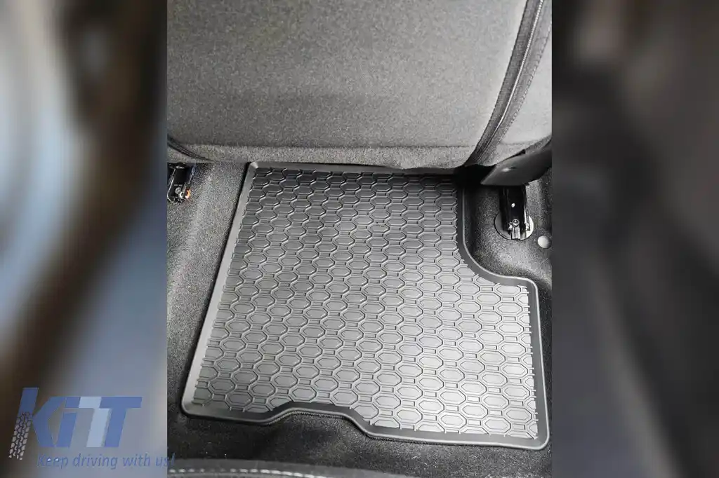 Mochete din cauciuc specifice, potrivite pentru Dacia Duster II după 2018, set de 4 piese, culoare neagră-image-6228440
