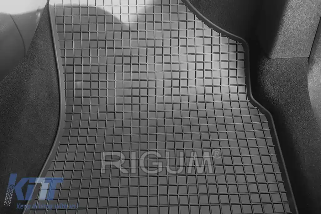 Mochete din cauciuc specifice, potrivite pentru Citroen Berlingo, Peugeot Partner 2008-2018 cu 5 locuri, set de 4 piese, culoare neagră-image-6228500