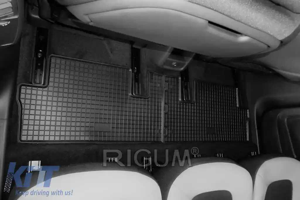 Mochete din cauciuc specifice, potrivite pentru Citroen C4 Picasso după 2013, 5 locuri, set de 4 piese, culoare neagră-image-6228512