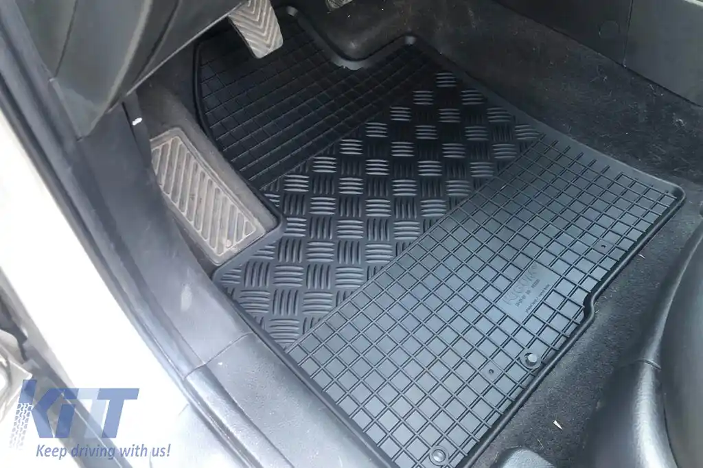 Mochete din cauciuc specifice, potrivite pentru Hyundai Santa Fe 2006-2009, set de 4 piese, culoare neagră-image-6228591