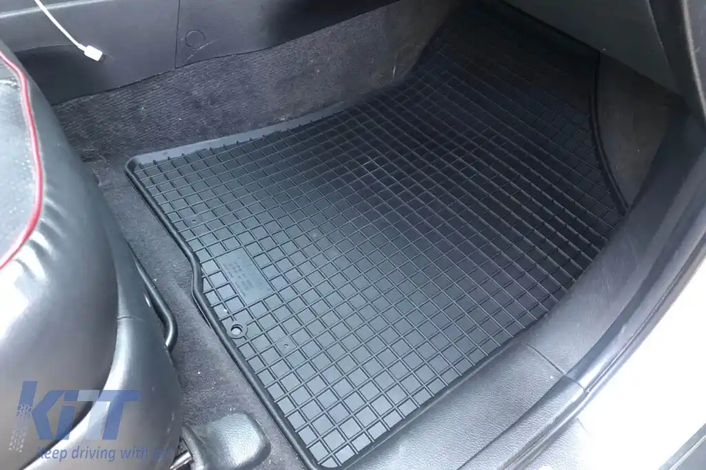 Mochete din cauciuc specifice, potrivite pentru Hyundai Santa Fe 2006-2009, set de 4 piese, culoare neagră-image-6228592