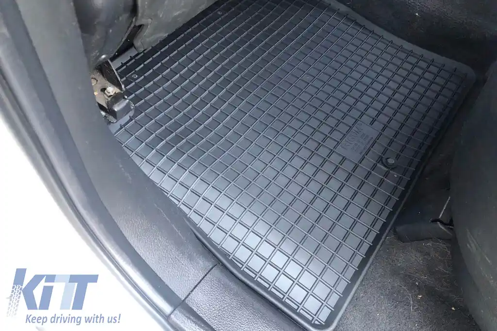 Mochete din cauciuc specifice, potrivite pentru Hyundai Santa Fe 2006-2009, set de 4 piese, culoare neagră-image-6228593