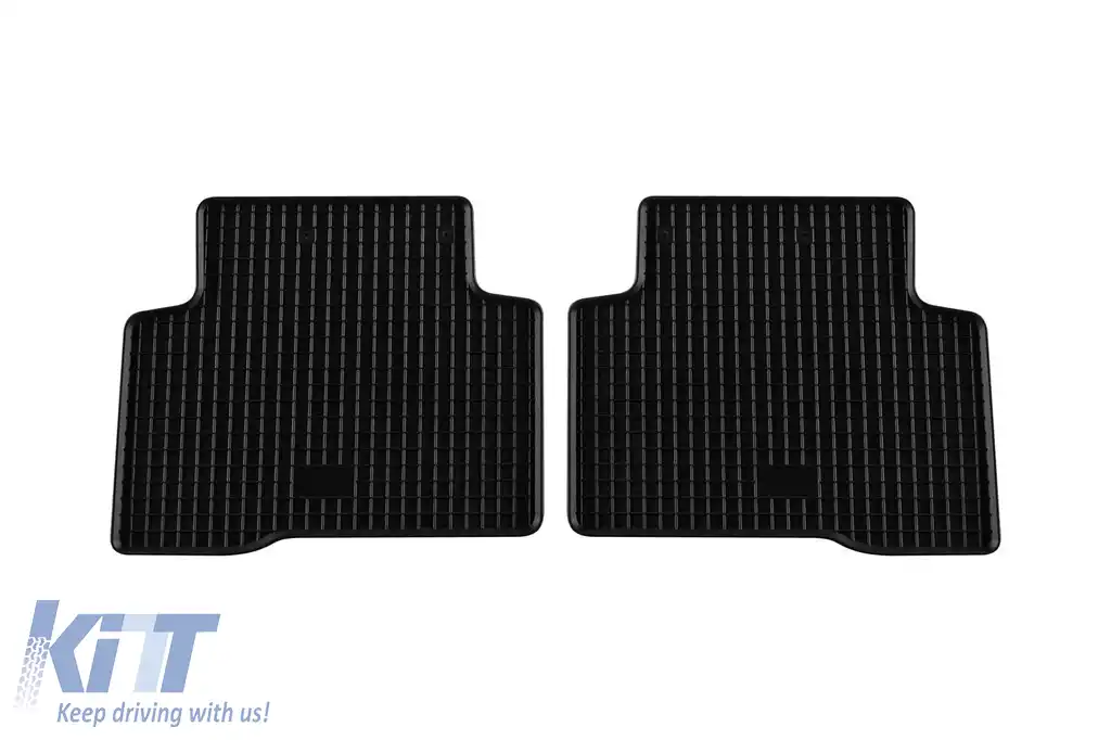 Mochete din cauciuc specifice, potrivite pentru Hyundai Santa Fe 2013-2018, set de 4 piese, culoare neagră-image-6228604