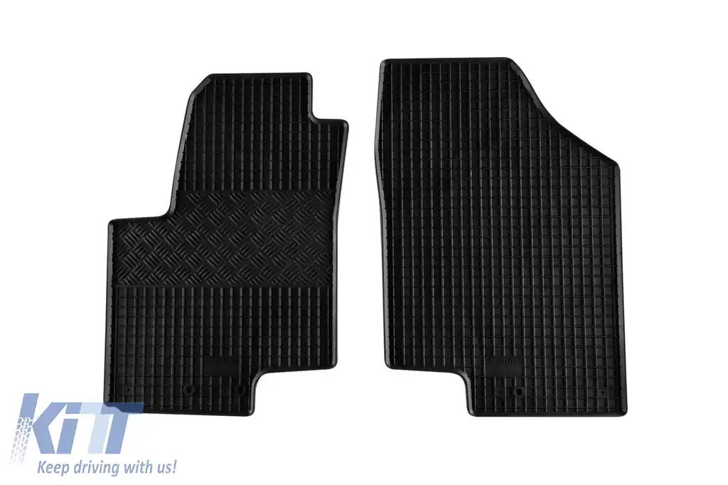 Mochete din cauciuc specifice, potrivite pentru Hyundai iX20 după 2010, Kia Venga după 2009, Kia Venga după 2015, set de 4 piese, culoare neagră-image-6228647