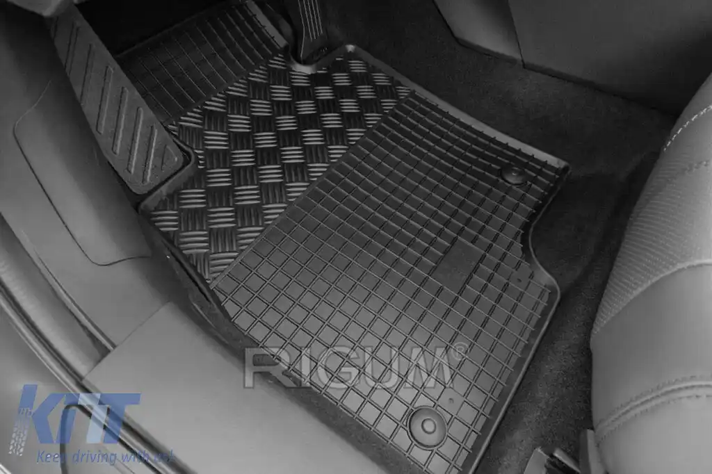 Mochete din cauciuc specifice, potrivite pentru Mazda 3 2013-2018, Mazda 6 2013-2017, Mazda 6 după 2018, set de 4 piese, culoare neagră-image-6228660