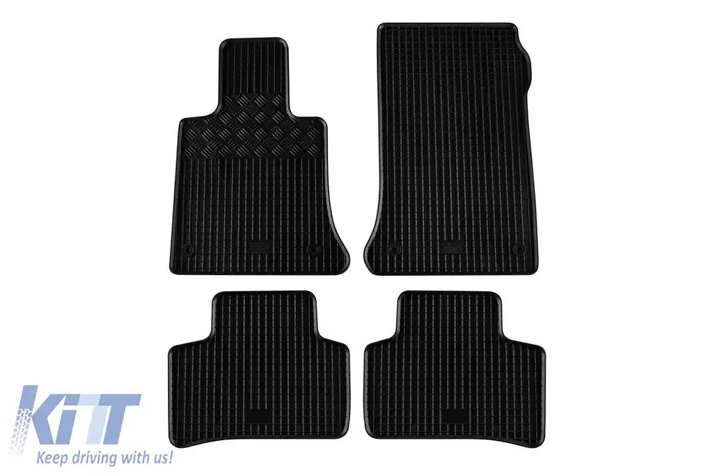 Mochete din cauciuc specifice, potrivite pentru Mercedes GLK X204 2008-2015, set de 4 piese, culoare neagră