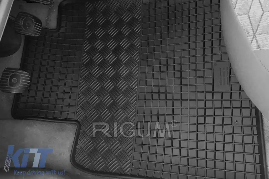 Mochete din cauciuc specifice, potrivite pentru Nissan Micra 2003-2010, set de 4 piese, culoare neagră-image-6228679