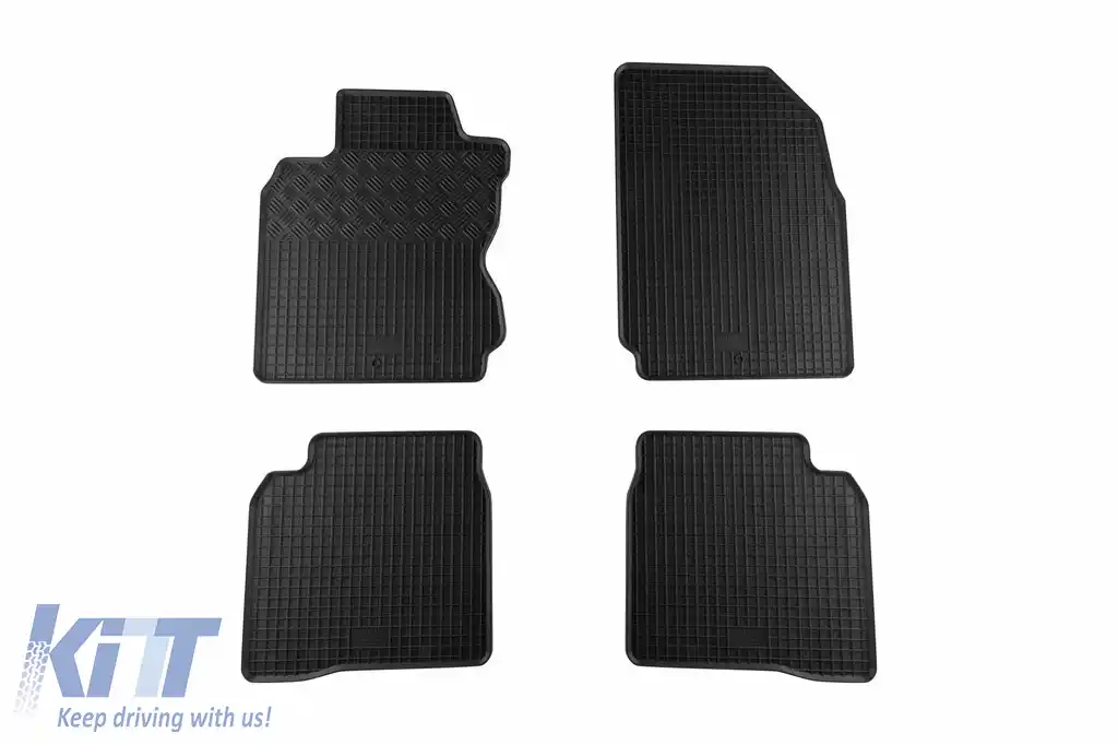 Mochete din cauciuc specifice, potrivite pentru Nissan Note după 2006, set de 4 piese, culoare neagră-image-6228698
