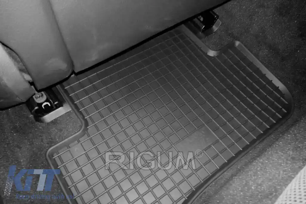 Mochete din cauciuc specifice, potrivite pentru Mercedes C class W205, S205 2014-2020, set de 4 piese, culoare neagră-image-6228844