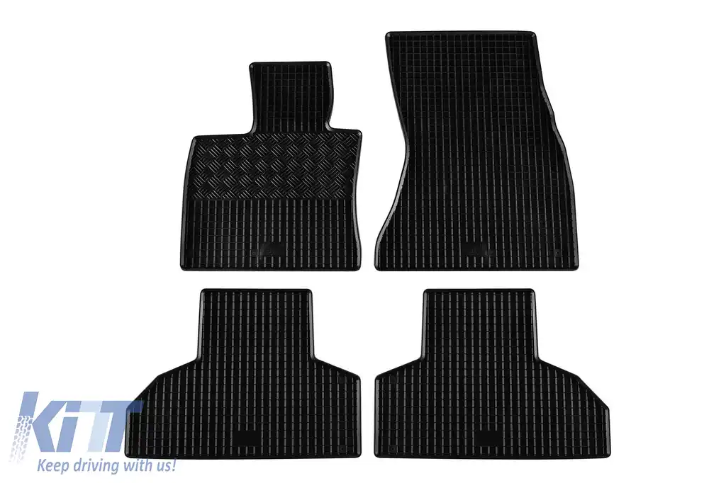 Mochete din cauciuc specifice, potrivite pentru BMW X5 F15 2013-2018, X6 F16 2014-2019, set de 4 piese, culoare neagră