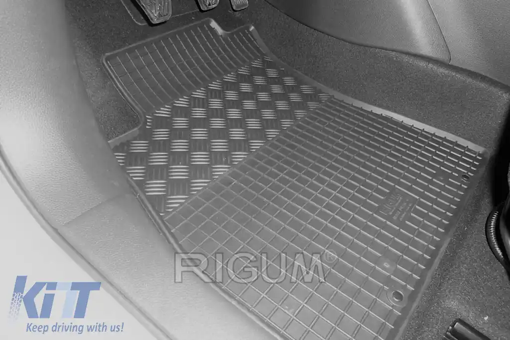 Mochete din cauciuc specifice, potrivite pentru Nissan Pulsar după 2014, set de 4 piese, culoare neagră-image-6228865