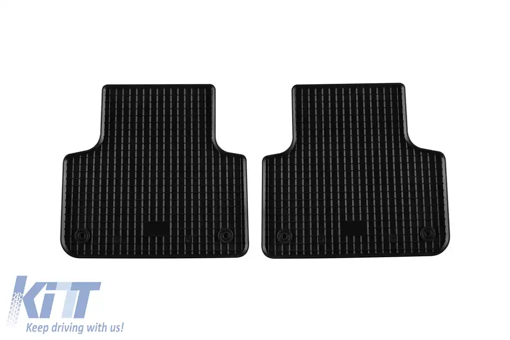 Mochete din cauciuc specifice, potrivite pentru Audi Q7 după 2015, Q8 după 2019, set de 4 piese, culoare neagră-image-6228893