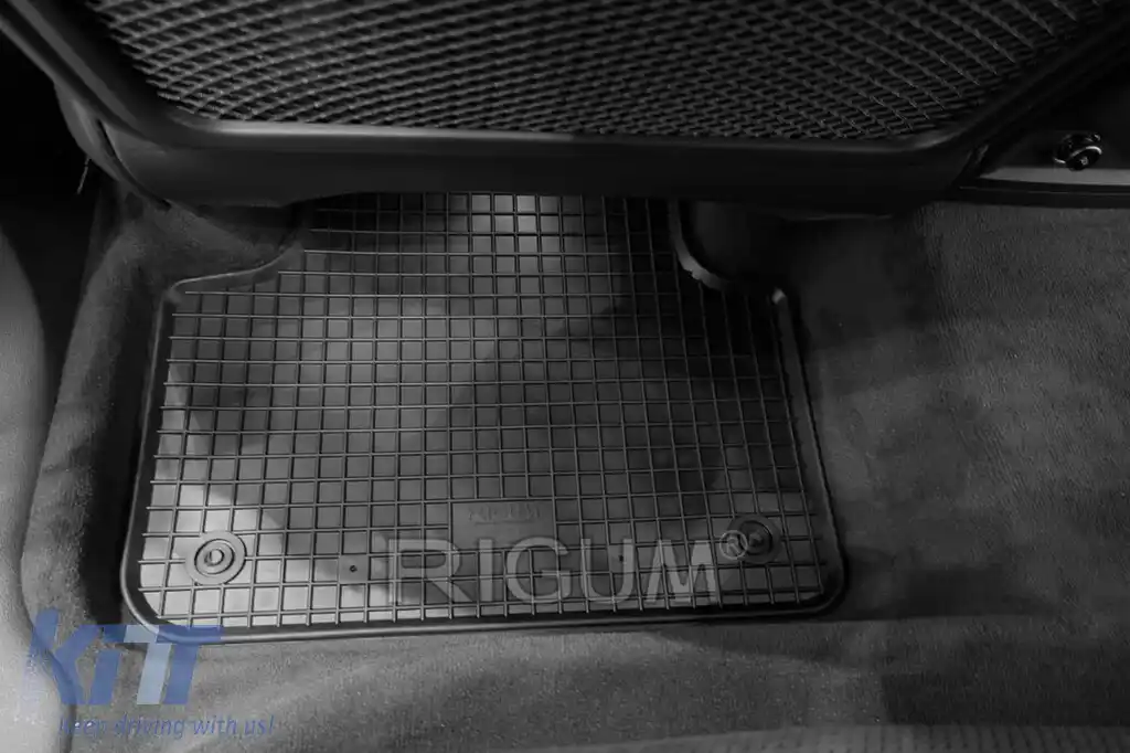 Mochete din cauciuc specifice, potrivite pentru Audi Q7 după 2015, Q8 după 2019, set de 4 piese, culoare neagră-image-6228896