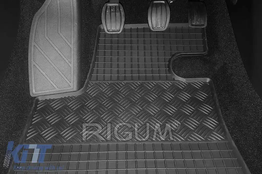 Mochete din cauciuc specifice, potrivite pentru Peugeot 308 SW 2013-2021, set de 4 piese, culoare neagră-image-6228901