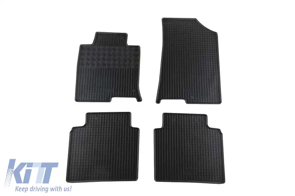Mochete din cauciuc specifice, potrivite pentru Kia Optima după 2016, set de 4 piese, culoare neagră