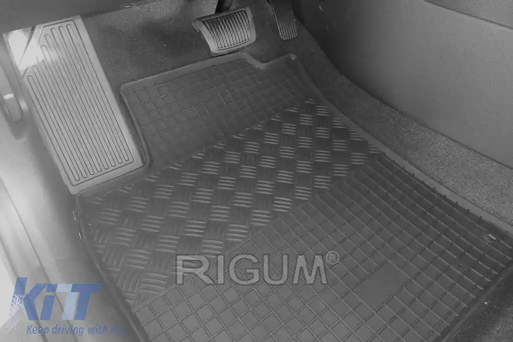 Mochete din cauciuc specifice, potrivite pentru Hyundai Elantra după 2016, set de 4 piese, culoare neagră-image-6228935