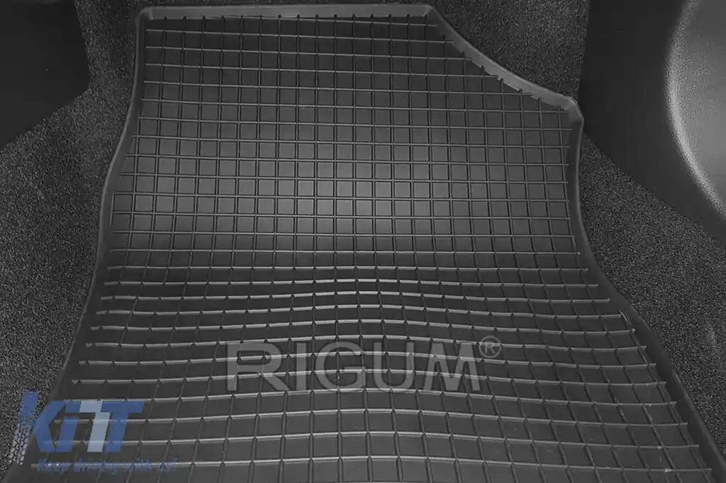 Mochete din cauciuc specifice, potrivite pentru Honda Civic după 2017, set de 4 piese, culoare neagră-image-6228964