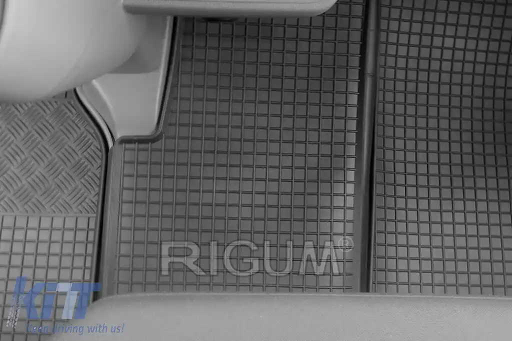 Mochete din cauciuc specifice, potrivite pentru Volkswagen Crafter după 2017, set de 3 piese, culoare neagră-image-6228977