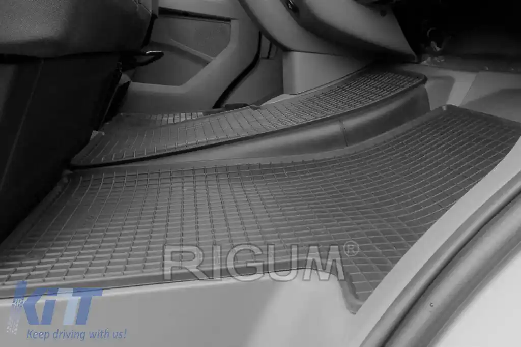 Mochete din cauciuc specifice, potrivite pentru Volkswagen Crafter după 2017, set de 3 piese, culoare neagră-image-6228978