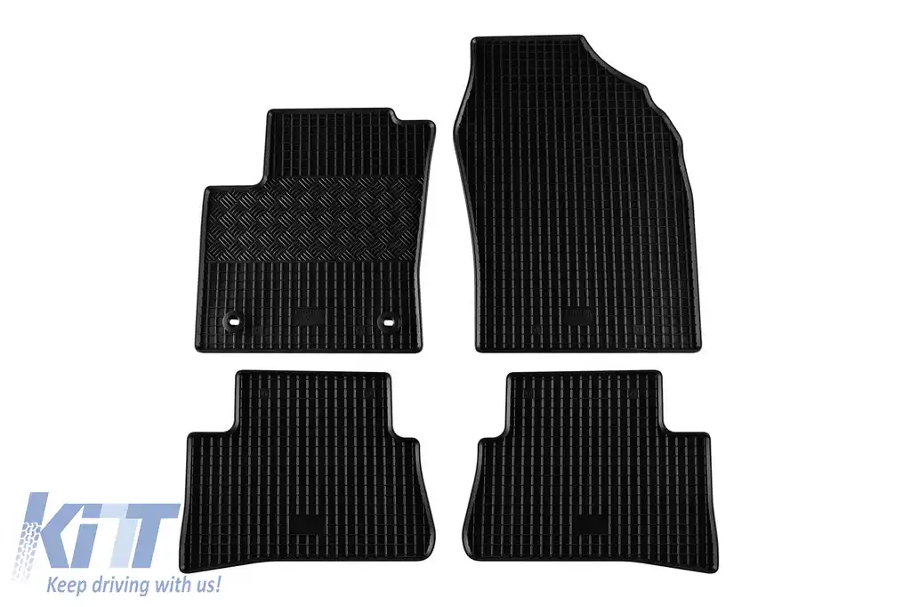 Mochete din cauciuc specifice, potrivite pentru Toyota C-HR după 2016, set de 4 piese, culoare neagră
