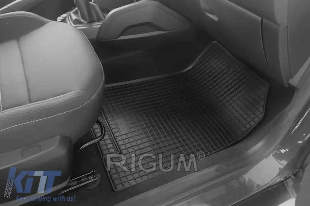 Mochete din cauciuc specifice, potrivite pentru Dacia Duster după 2018, set de 4 piese, culoare neagră-image-6229020