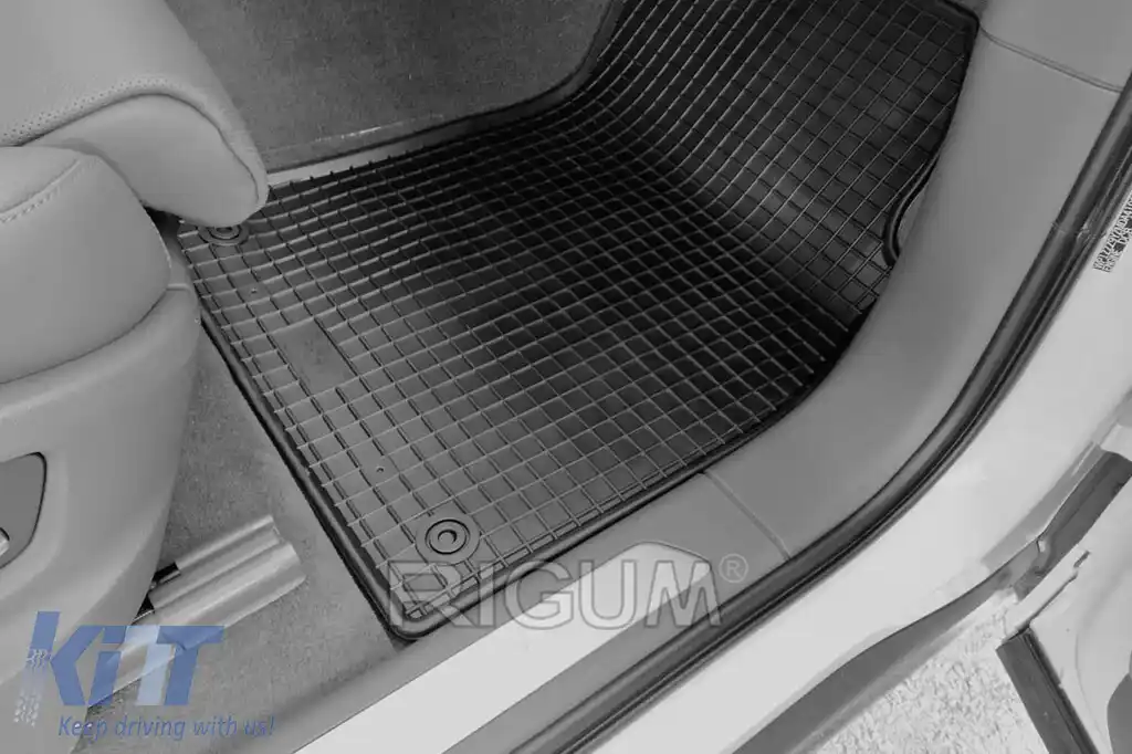 Mochete din cauciuc specifice, potrivite pentru Volkswagen Touareg, Porsche Cayenne după 2018, Porsche Cayenne E-Hybrid după 2022, set de 4 piese, culoare neagră-image-6229027