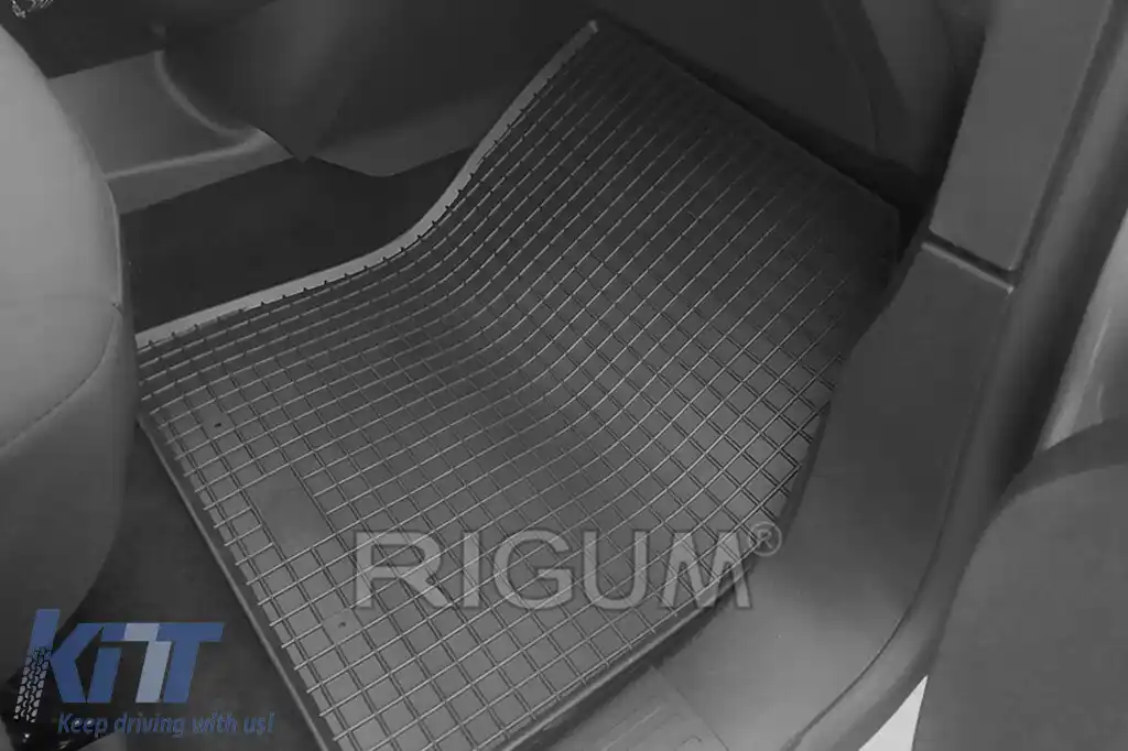 Mochete din cauciuc specifice, potrivite pentru Citroen Berlingo, Peugeot Partner, Opel Combo după 2019, Toyota Proace după 2020, 5 locuri, set de 4 piese, culoare neagră-image-6229071