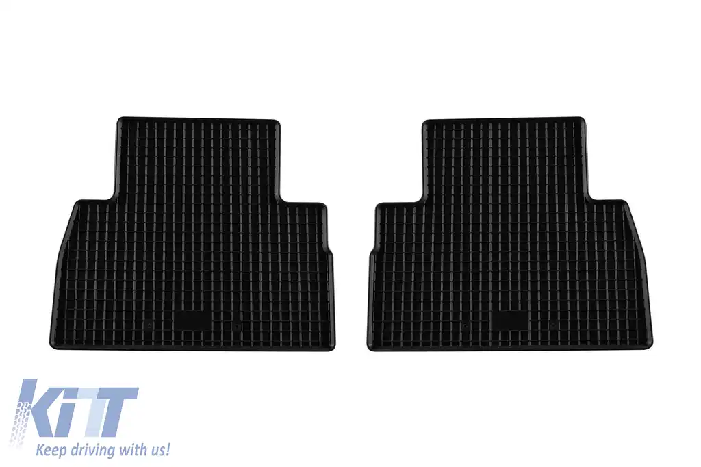 Mochete din cauciuc specifice, potrivite pentru Hyundai Santa Fe 2019-2021, set de 4 piese, culoare neagră-image-6229081