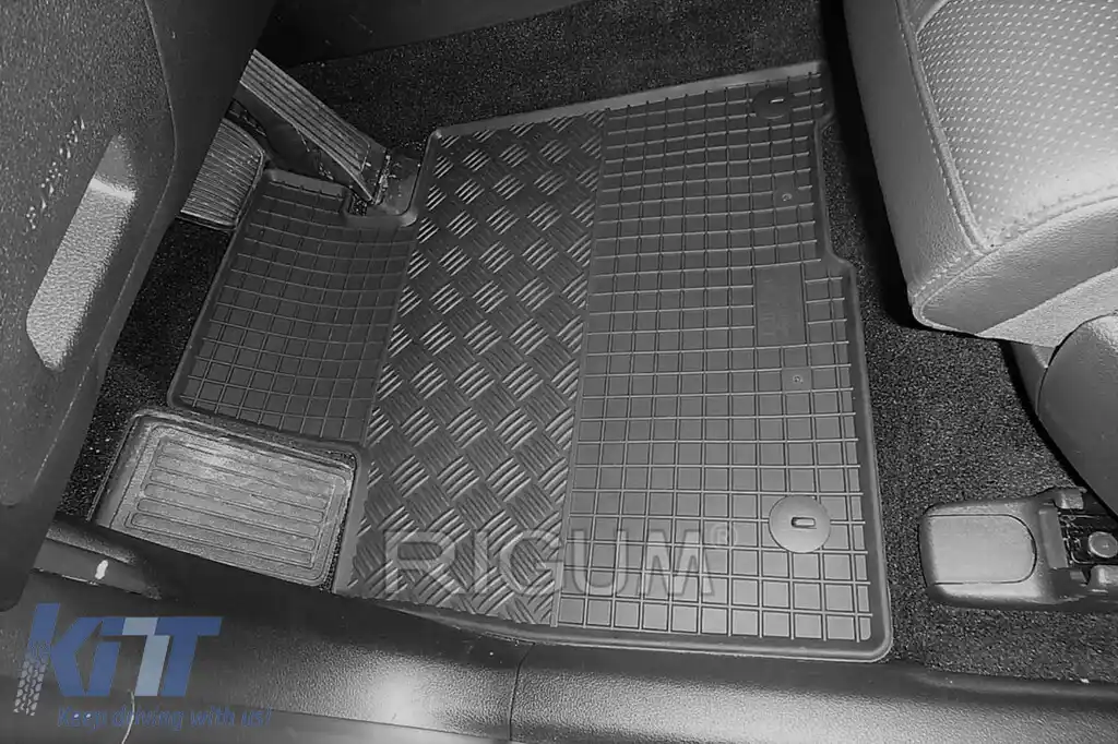 Mochete din cauciuc specifice, potrivite pentru Hyundai Santa Fe 2019-2021, set de 4 piese, culoare neagră-image-6229082