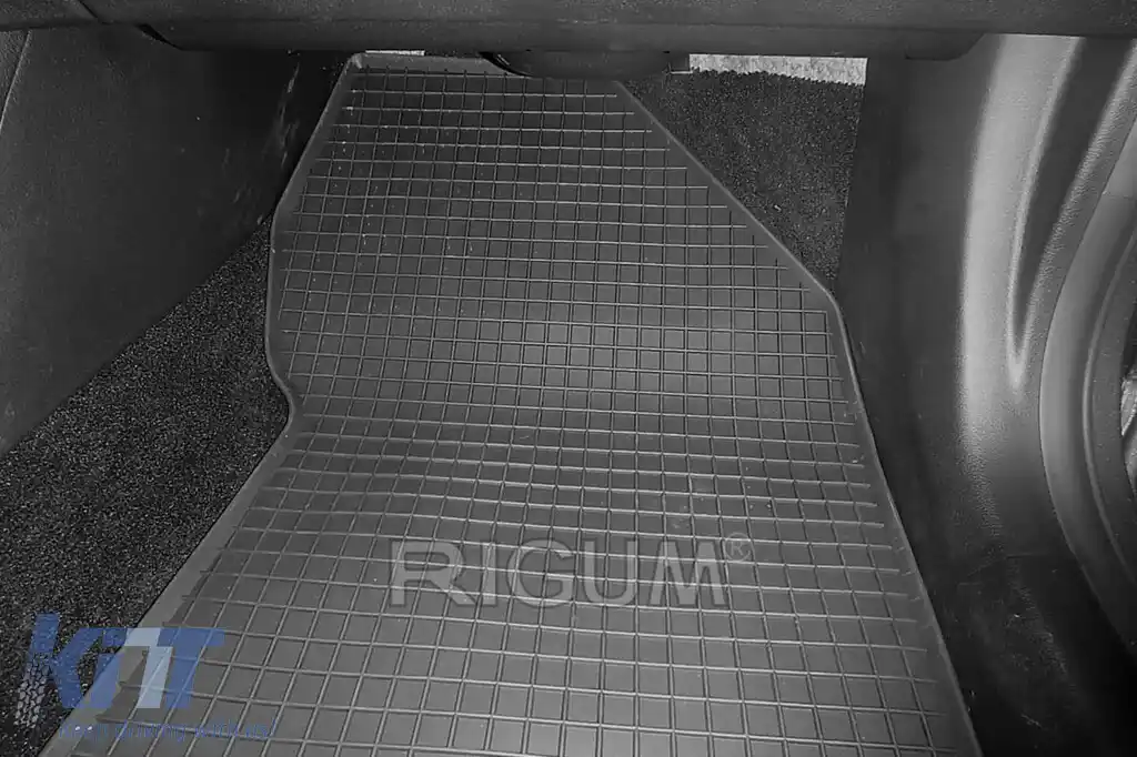 Mochete din cauciuc specifice, potrivite pentru Hyundai Santa Fe 2019-2021, set de 4 piese, culoare neagră-image-6229083