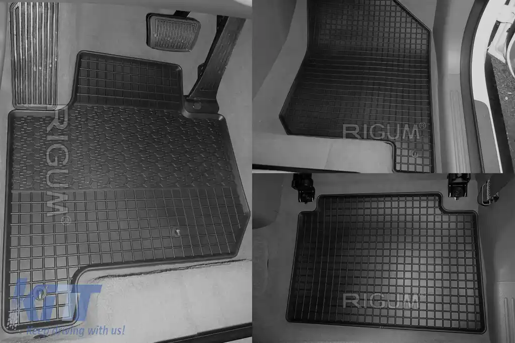 Mochete din cauciuc specifice, potrivite pentru Kia Soul EV după 2014, set de 4 piese, culoare neagră-image-6229099