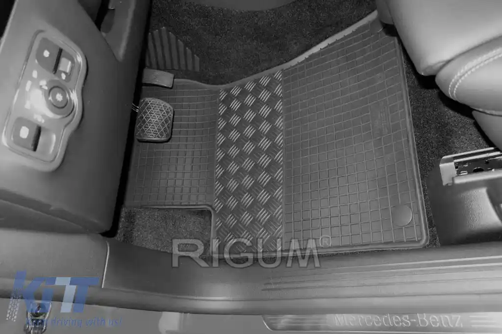 Mochete din cauciuc specifice, potrivite pentru Mercedes A class W177, W177 Hybrid, B class W247 după 2019, CLA C118, GLA H247 după 2020, set de 4 piese, culoare neagră-image-6229113