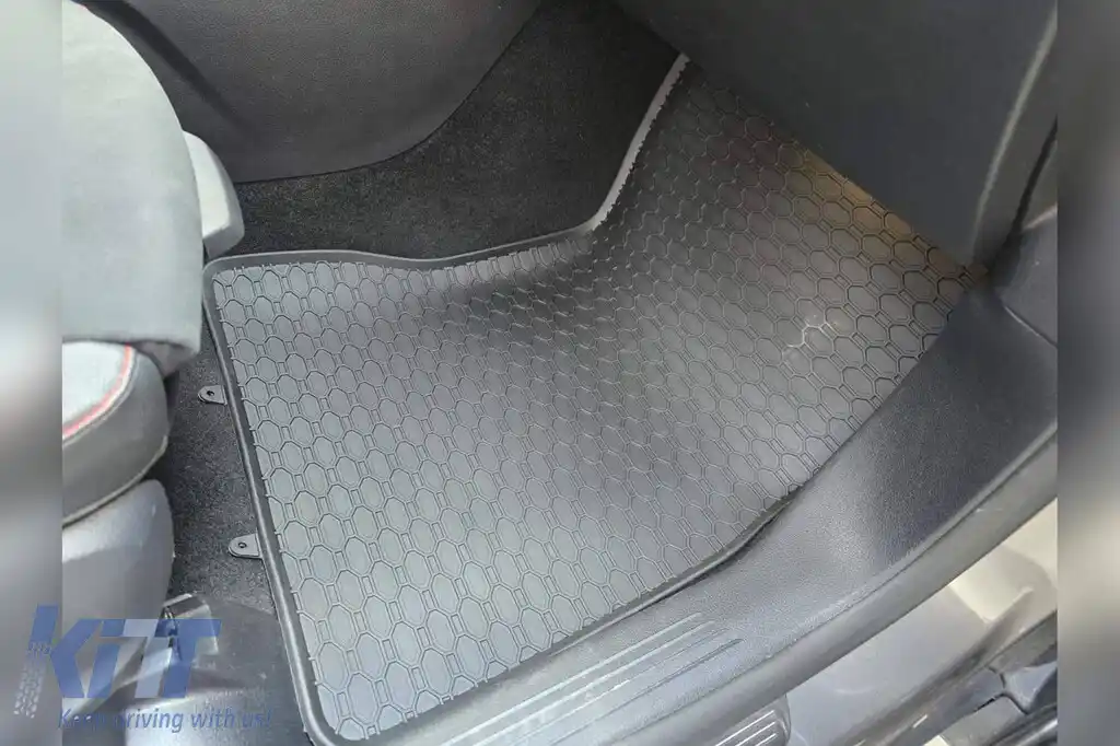 Mochete din cauciuc specifice, potrivite pentru Mercedes A class W177, B class W247 după 2018, CLA C118, GLA H247 după 2019, set de 4 piese, culoare neagră-image-6229140