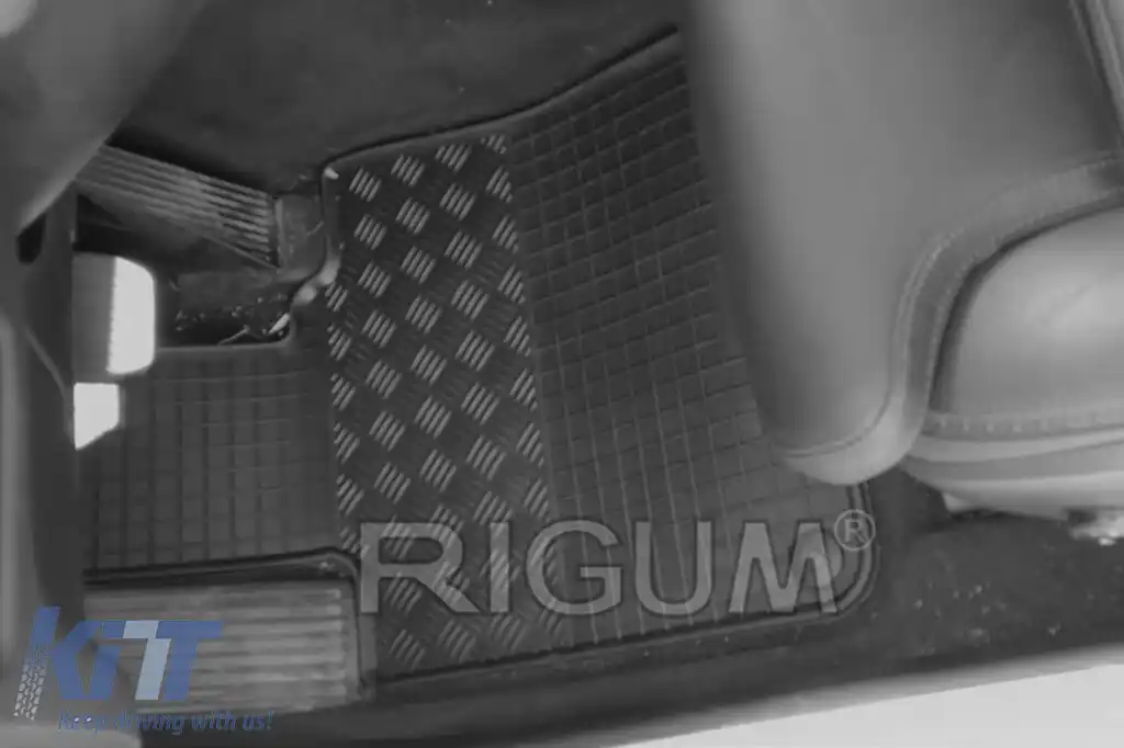 Mochete din cauciuc specifice, potrivite pentru Volvo S90, V90 după 2016, set de 4 piese, culoare neagră-image-6229147