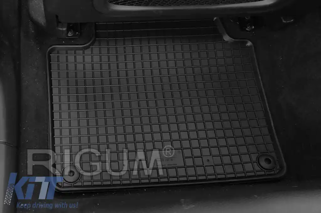 Mochete din cauciuc specifice, potrivite pentru Volvo S90, V90 după 2016, set de 4 piese, culoare neagră-image-6229149