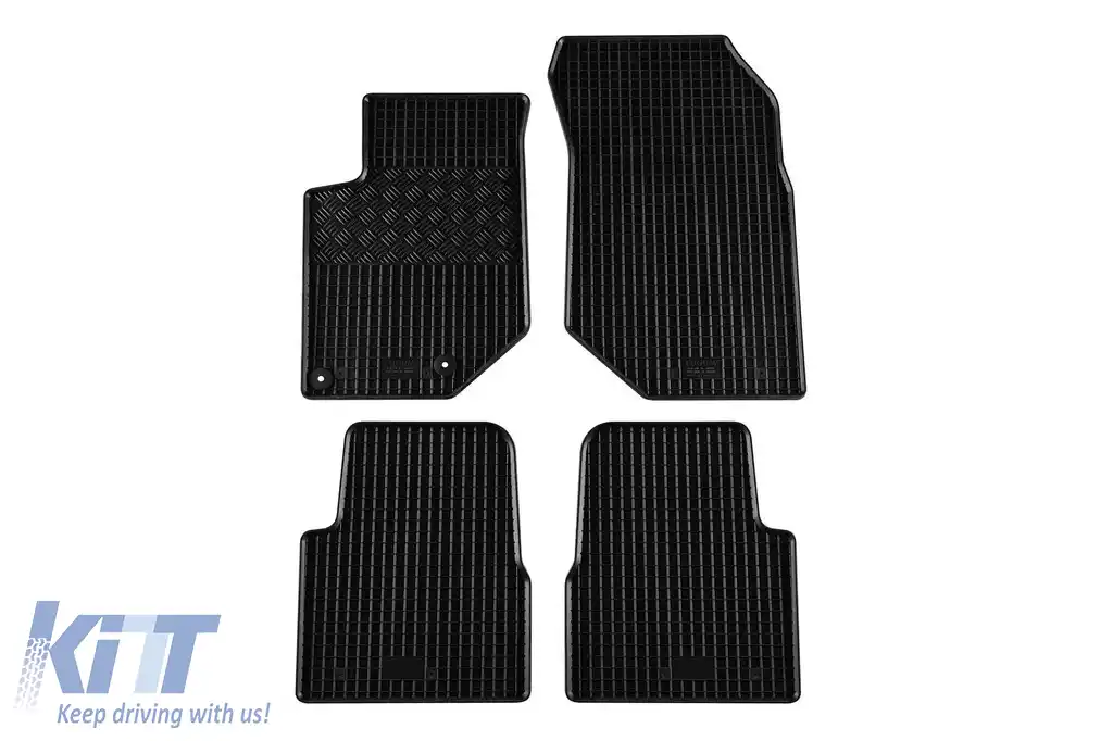 Mochete din cauciuc specifice, potrivite pentru Citroen C4, Peugeot 2008 după 2020, set de 4 piese, culoare neagră