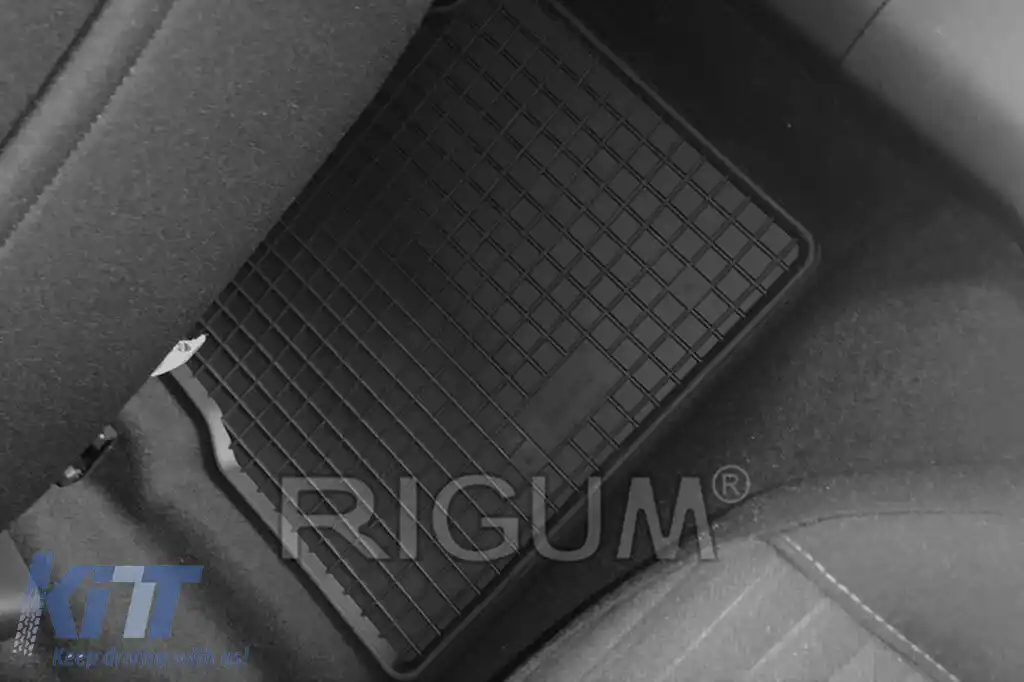 Mochete din cauciuc specifice, potrivite pentru Citroen C4, Peugeot 2008 după 2020, set de 4 piese, culoare neagră-image-6229157