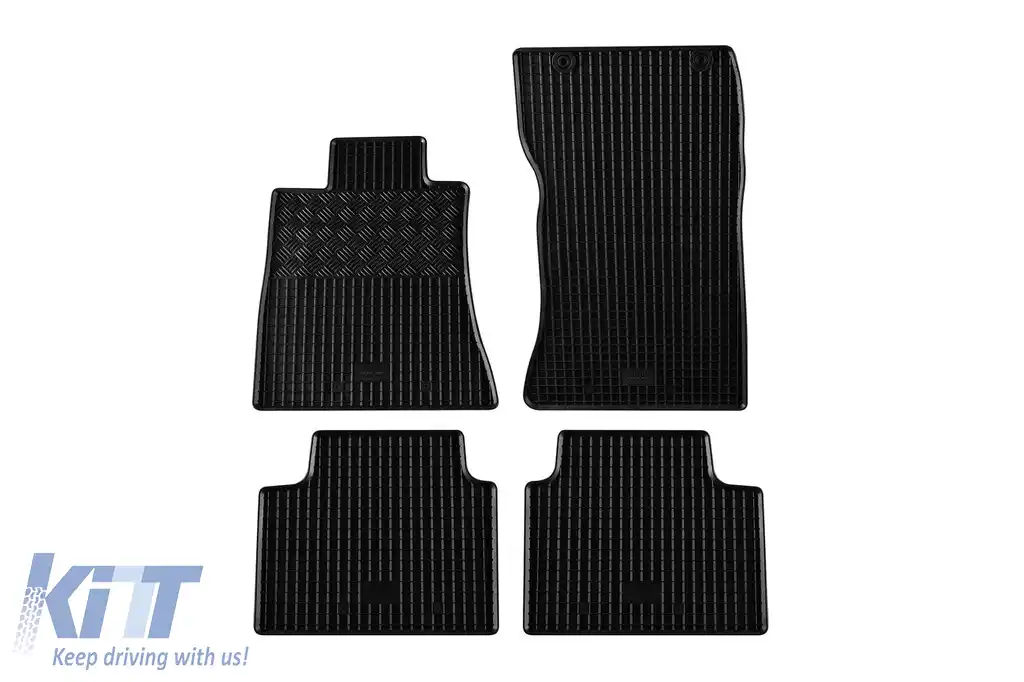 Mochete din cauciuc specifice, potrivite pentru Alfa Romeo Giulia 4X2 după 2020, set de 4 piese, culoare neagră