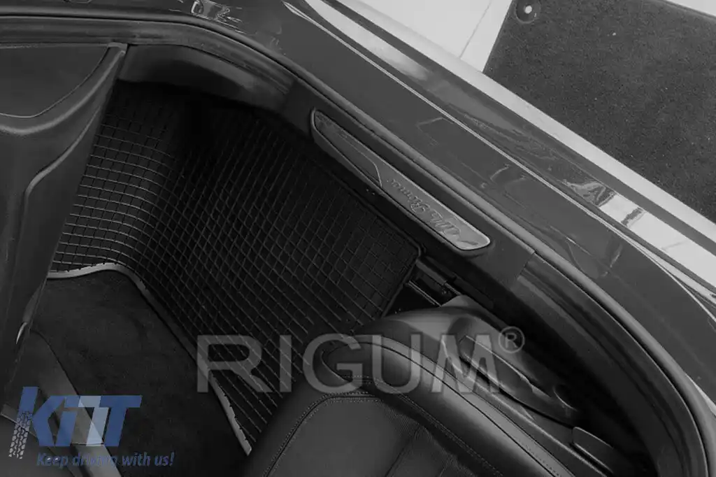 Mochete din cauciuc specifice, potrivite pentru Alfa Romeo Giulia 4X2 după 2020, set de 4 piese, culoare neagră-image-6229163