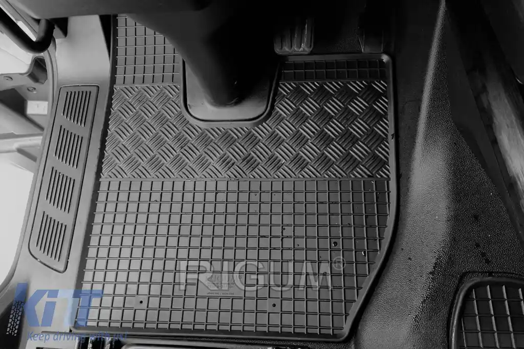 Mochete din cauciuc specifice, potrivite pentru Iveco S-Way după 2019, set de 3 piese, culoare neagră-image-6229242