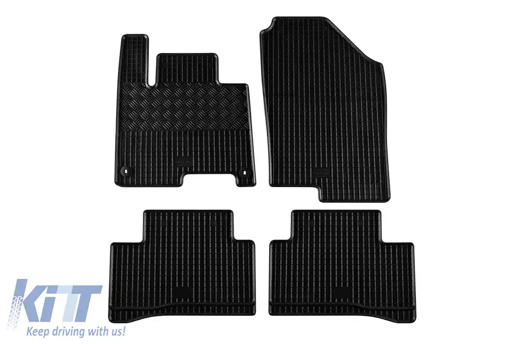 Mochete din cauciuc specifice, potrivite pentru Kia Sportage, Sportage HEV, MHEV, PHEV după 2022, set de 4 piese, culoare neagră