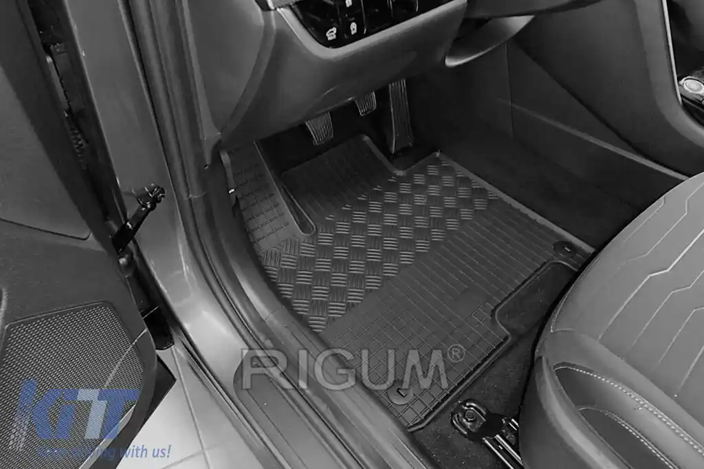 Mochete din cauciuc specifice, potrivite pentru Kia Sportage, Sportage HEV, MHEV, PHEV după 2022, set de 4 piese, culoare neagră-image-6229275