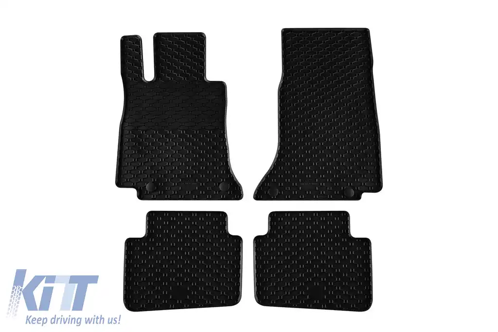 Mochete din cauciuc specifice, potrivite pentru Mercedes C class W206, W206-is după 2021, set de 4 piese, culoare neagră